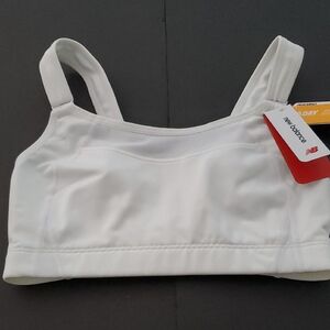 New Balance Classic White High Impact Sports Bra Size 32DD